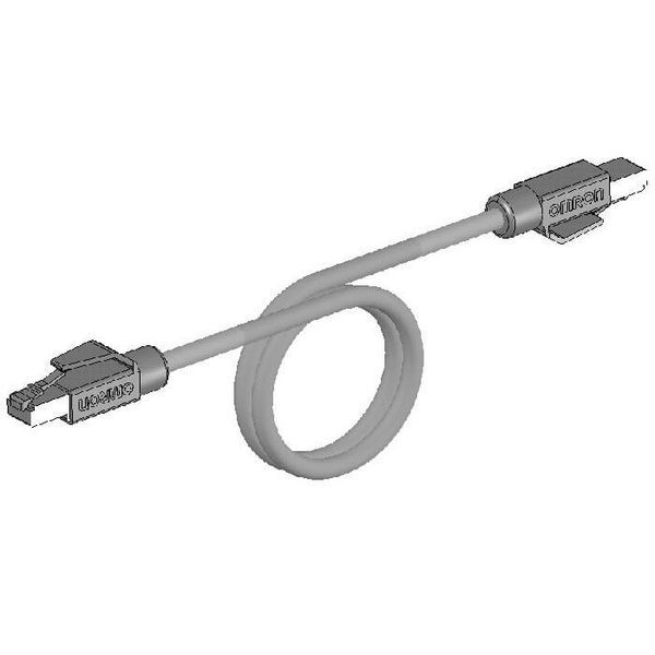 Ethernet Cat.5 cable, PVC, RJ45 plug / RJ45 plug, 5 m image 1