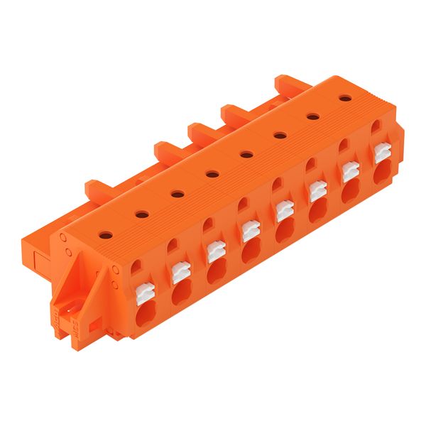 2231-708/031-000 1-conductor female connector; push-button; Push-in CAGE CLAMP® image 1