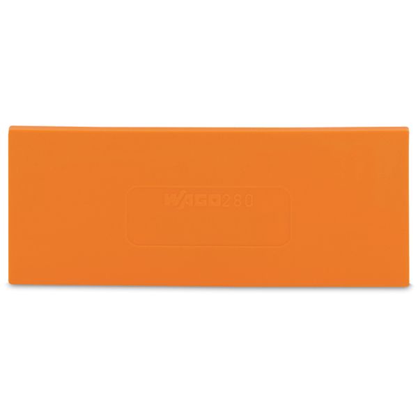 Separator plate 2 mm thick oversized orange image 3