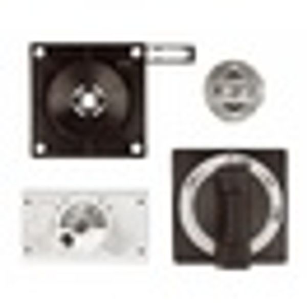 Door Coupling Rotary Handle, lockable, black/grey 0/1, MC3 image 2