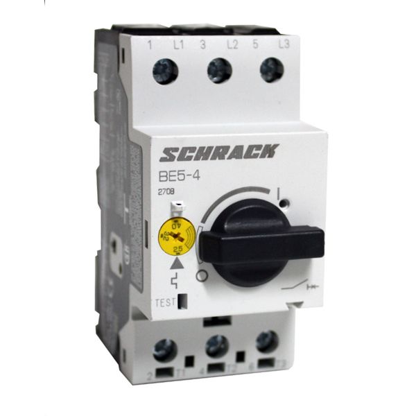 Motor Protection Circuit Breaker, 3-pole, 2.5A-4.0 image 1