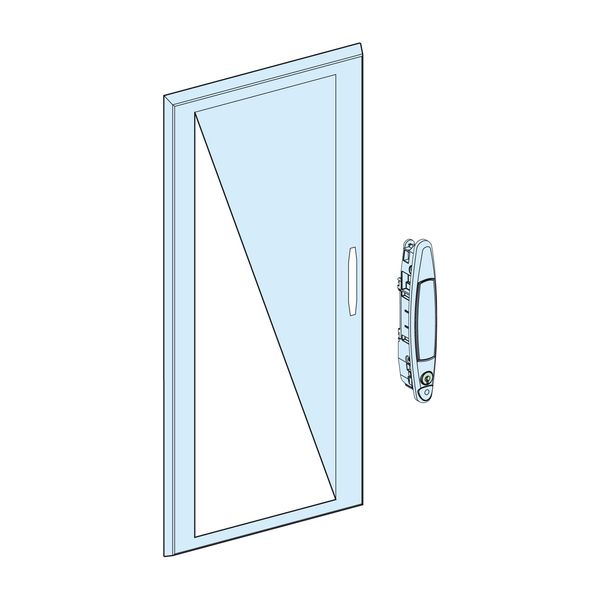 TRANSPARENT DOOR W600 9M PRISMA G IP30 image 1