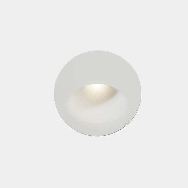 Recessed wall lighting IP66 Bat Round Oval LED 2W 2700K White 77lm image 1