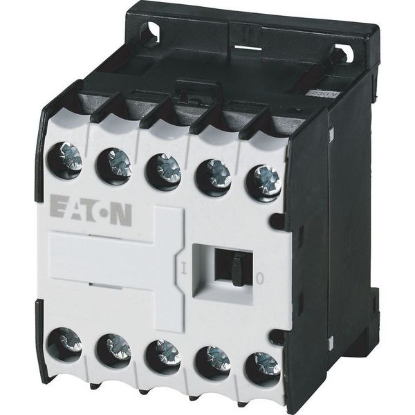 Contactor relay, 12 V DC, N/O = Normally open: 3 N/O, N/C = Normally closed: 1 NC, Screw terminals, DC operation image 3