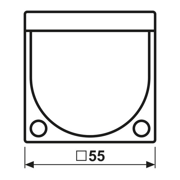Centre plate with knob A1740AL image 6