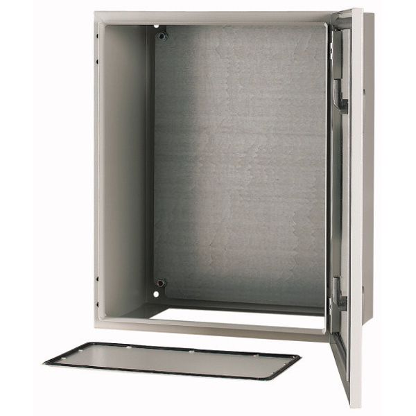 Wall enclosure with mounting plate, HxWxD=500x400x250mm image 3