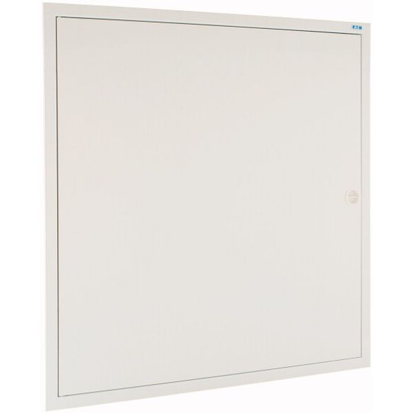 Complete flush-mounted flat distribution board, white, 33 SU per row, 5 rows, type C image 4