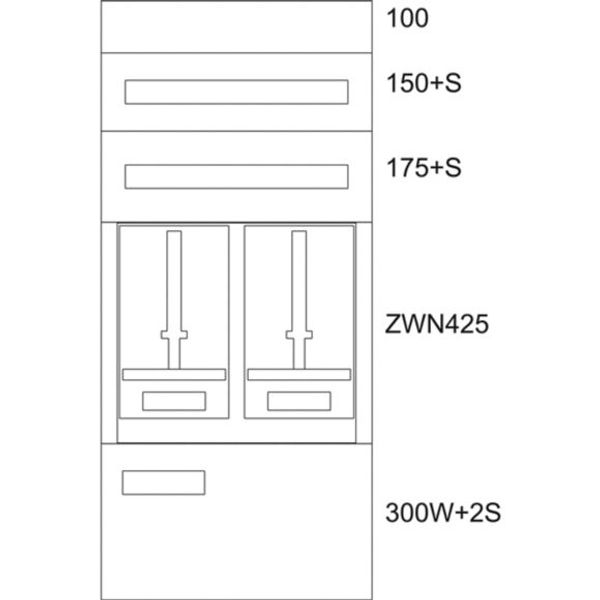 BP-U-3S-WN-600/12-VZ-2Z Eaton xEnergy Basic LV systems Low voltage switchgear image 1