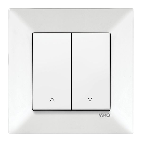 Meridian White (Quick Connection) Blind Control Switch image 1