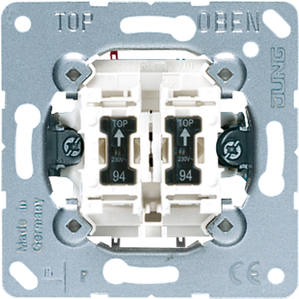 2-gang switch insert with indicator 505KOU5 image 1