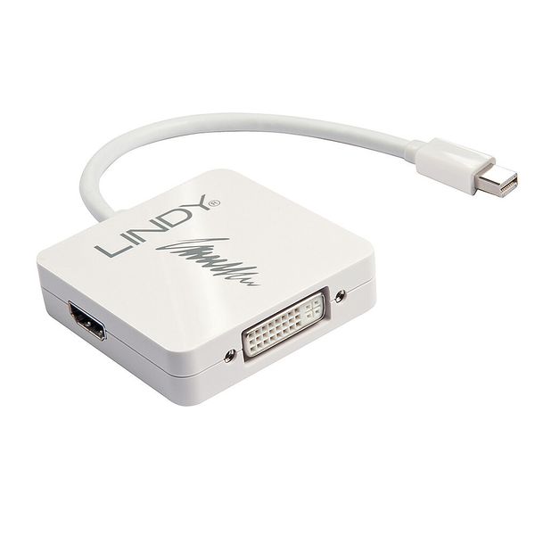 Mini DisplayPort 1.2 to DisplayPort 1.2, HDMI & DVI Converter Connects a Mini DisplayPort source to an HDMI®, DisplayPort or DVI display image 2