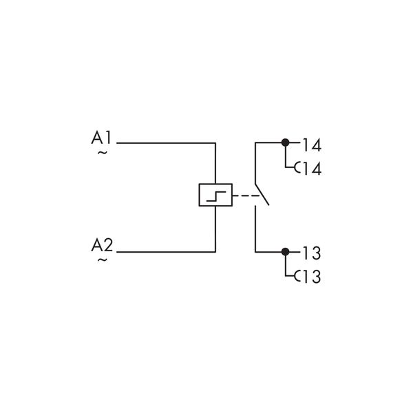 Latching relay module Nominal input voltage: 230 VAC 1 make contact gr image 5
