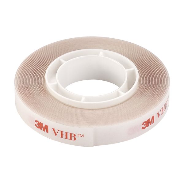 Double side adhesive tape 9mm, transparent, 3m image 1