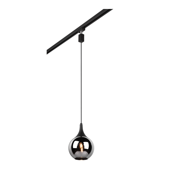 DUOline Lumina pendant 1-pc E14 matt black image 1