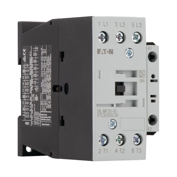 Contactors for Semiconductor Industries acc. to SEMI F47, 380 V 400 V: 25 A, 1 N/O, RAC 24: 24 V 50/60 Hz, Screw terminals image 11