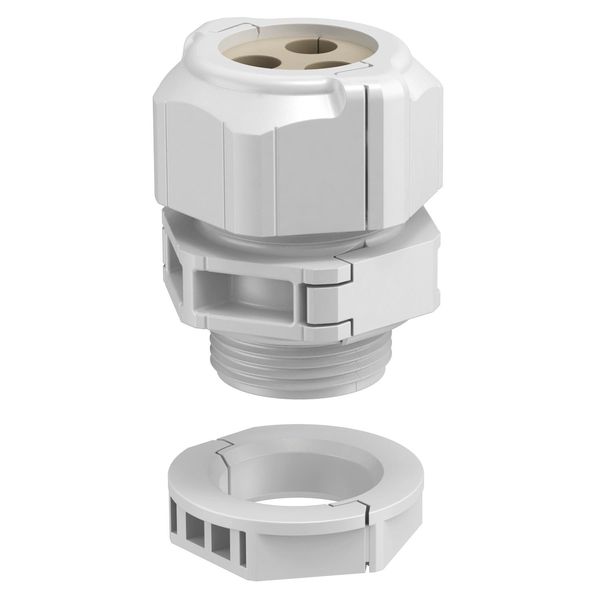 V-TEC TB25 3x9 Cable gland, separable Sealing insert, multiple M25 image 1