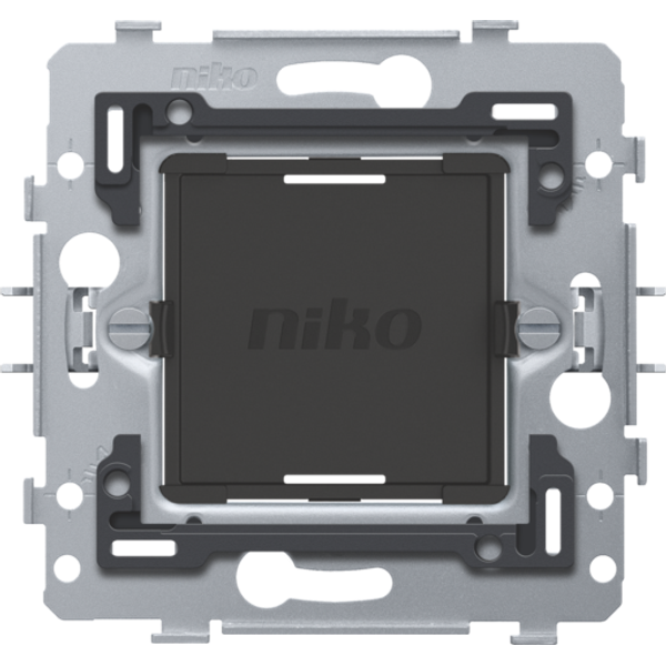 Base for a wireless dimmer switch, 71 x 71 mm, claw fixing image 1