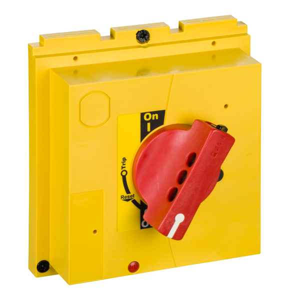 Direct rotary handle, ComPact NSX 400/630, red handle/yellow front, IP40 image 4