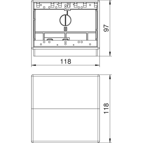 T4B 00C 7011 Telitank  118x118x97 image 2