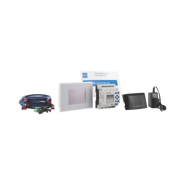 Starter package consisting of EASY-E4-DC-12TC1, XV-102-A0-35TQRB-1E4, Ethernet switch, 3xPatch cable, license easySoft 7 image 15