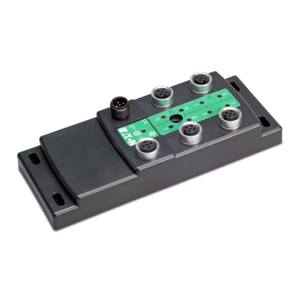 SWD Block module I/O module IP69K, 8 inputs with 24 V DC power supply, 4 M12 I/O sockets image 3