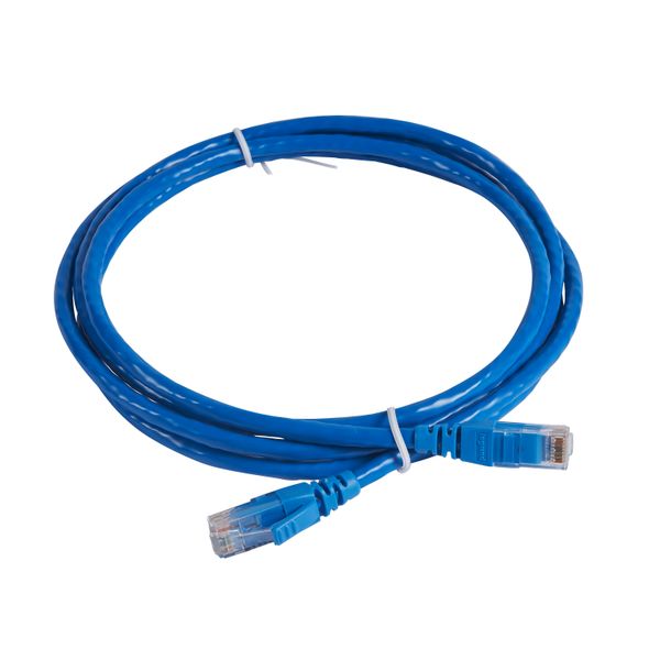 Patch cord RJ45 category 6 U/UTP unscreened PVC 2 meters image 2