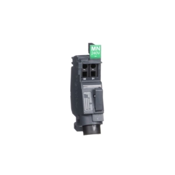 standard MN undervoltage release, ComPact NSXm, rated voltage 220/240 VAC 50 Hz, 208/240 VAC 60Hz image 3