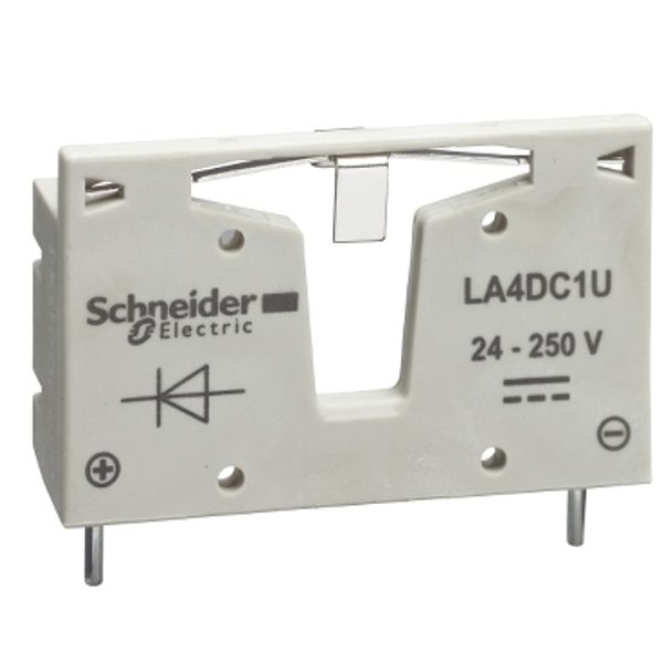 TeSys D - suppressor module - diodes - 12...250 V DC image 3