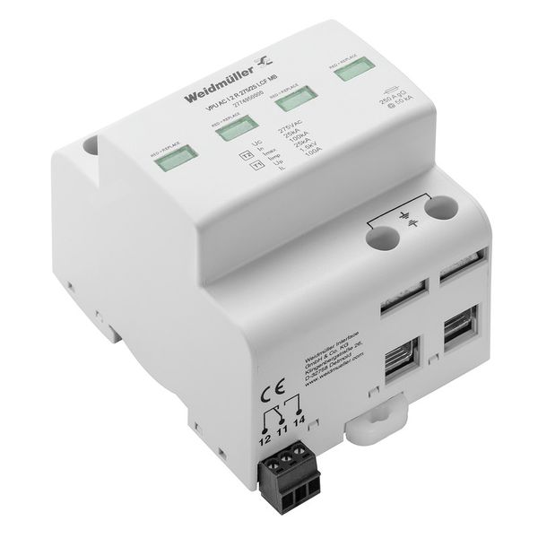 Surge voltage arrester  (power supply systems), Surge protection, Leak image 1