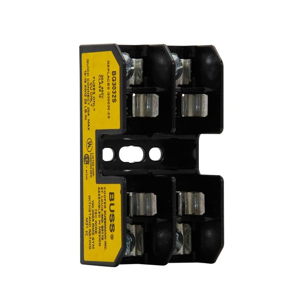 Fuse-block, low voltage, 20 A, AC 600 V, DC 600 V, 41 x 31 x 76 mm, 2P, UL, CSA image 10