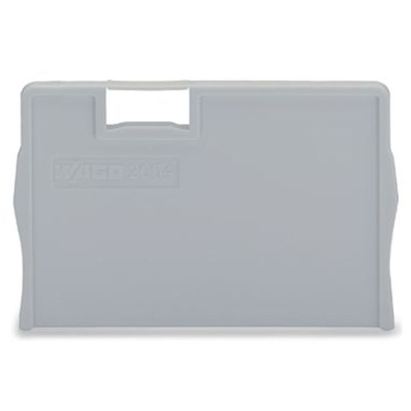 Seperator plate 2 mm thick oversized gray image 2