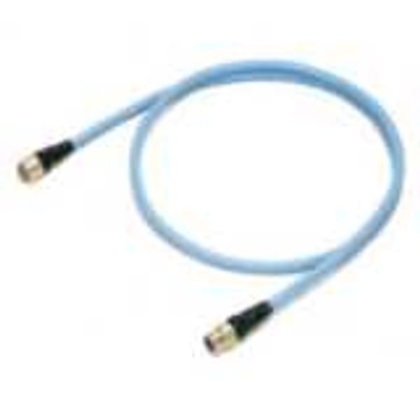 DeviceNet vibration-resistant thin cable, straight M12 connectors (1 m image 3