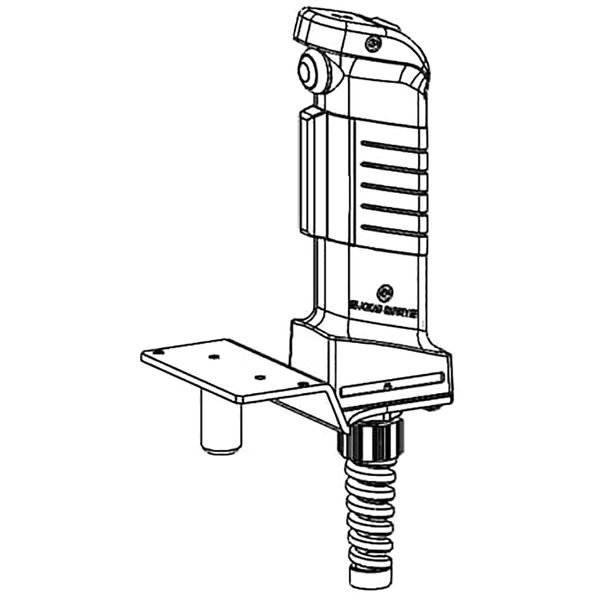 Three-position device LED, front button Cable gland, Eva holder image 1