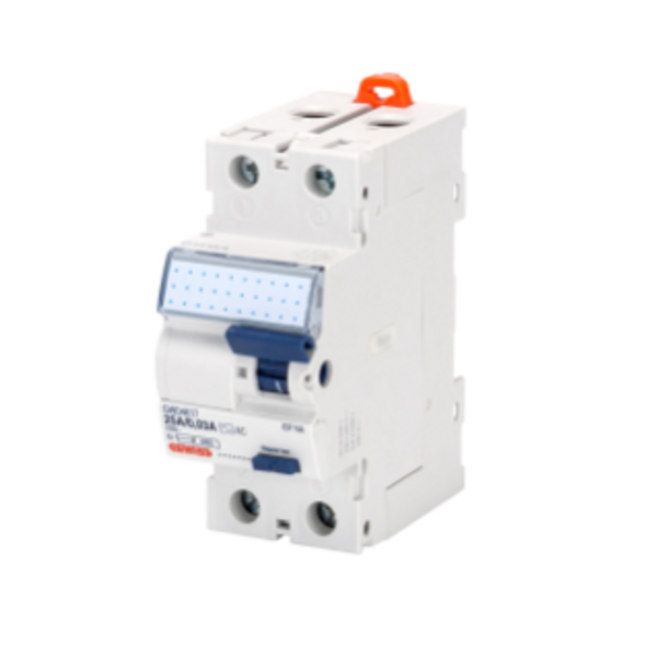 RESIDUAL CURRENT CIRCUIT BREAKER - IDP NA - 2P 25A TYPE A INSTANTANEOUS Idn=0,03A - 2 MODULES image 1