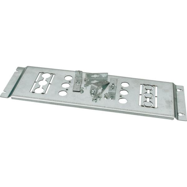 Mounting plate, +mounting kit, for NZM2, horizontal, 4p, HxW=200x600mm, XFI image 5