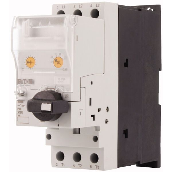 Motor-protective circuit-breaker, Complete device with AK lockable rotary handle, Electronic, 16 - 65 A, With overload release image 5