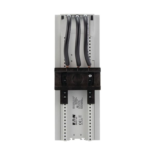 Busbar adapter, 72 mm, 63 A, DIN rail: 1 image 12