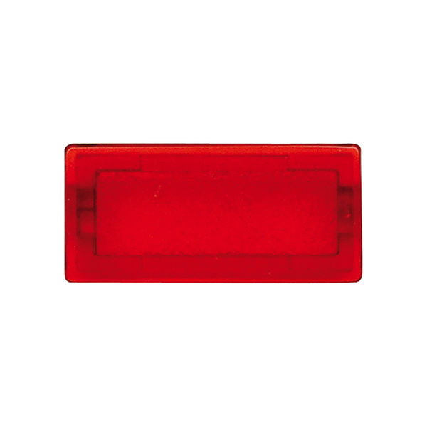 Symbols, rectangular, neutral, red transp. image 2
