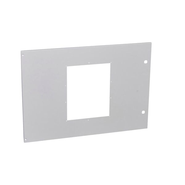 Metal faceplate XL³ 4000 - 36 modules - 1 DMX³/DMX³-I 1600 fixed - 850 mm image 1