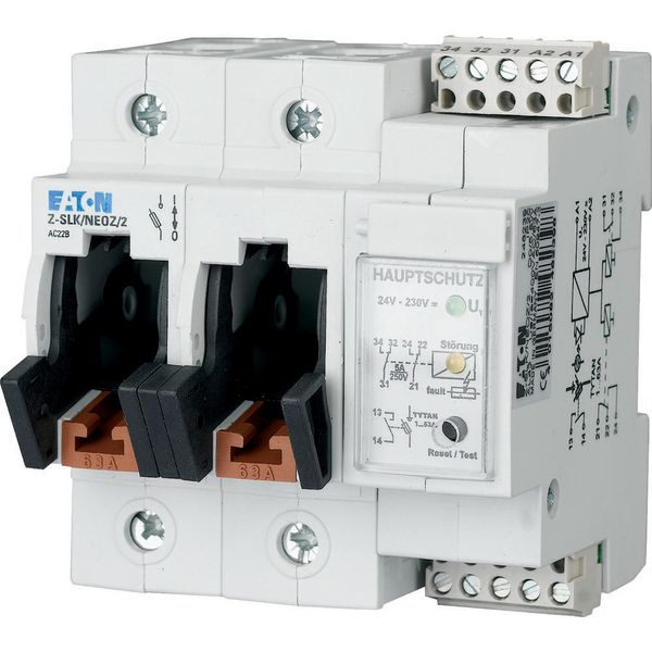 Fuse switch-disconnector, 63A, 2p+main protection image 3