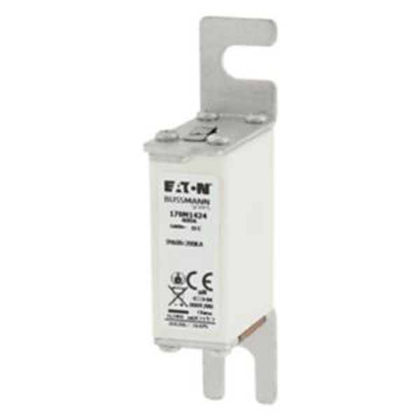 Fuse-link, high speed, 400 A, AC 600 V, size 000, 21 x 40 x 100 mm, aR, DIN, IEC, single indicator image 5