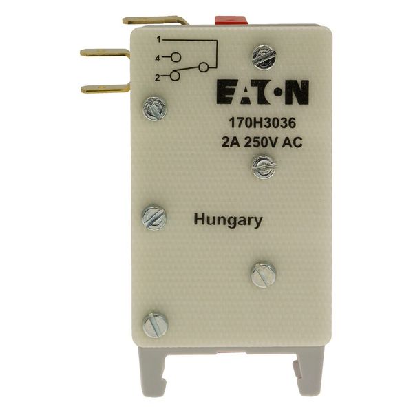 Microswitch, high speed, 2 A, AC 250 V, Switch K1, type K indicator,  6.3 x 0.8 lug dimensions image 23