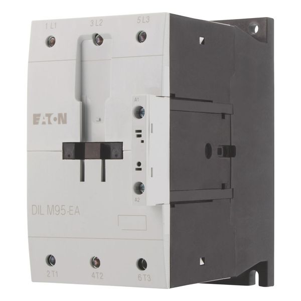 Contactor, 3 pole, 380 V 400 V 45 kW, RDC 24: 24 - 27 V DC, DC operation, Screw terminals image 1