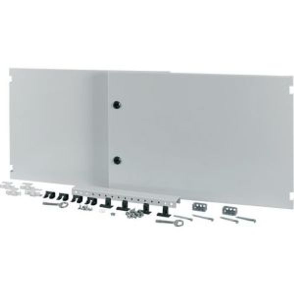 Section wide door, closed, HxW=450x1350mm, IP55 image 2