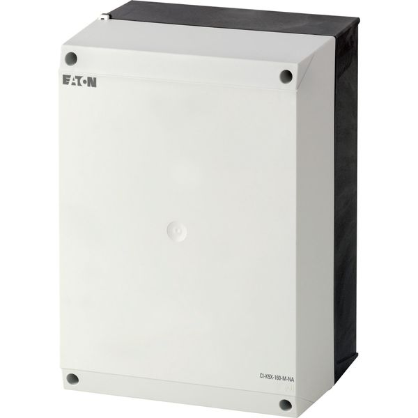 Insulated enclosure, HxWxD=280x200x160mm, +mounting plate, NA type image 3