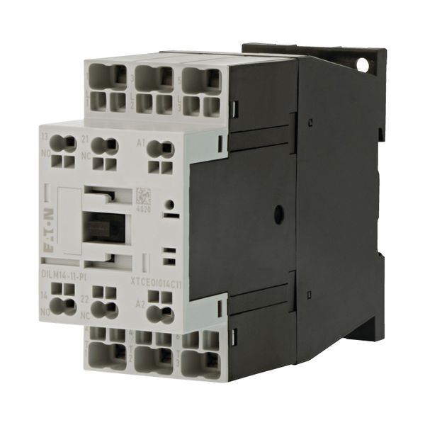 Contactor, 3 pole, 380 V 400 V 6.8 kW, 1 N/O, 1 NC, 230 V 50/60 Hz, AC operation, Push in terminals image 5