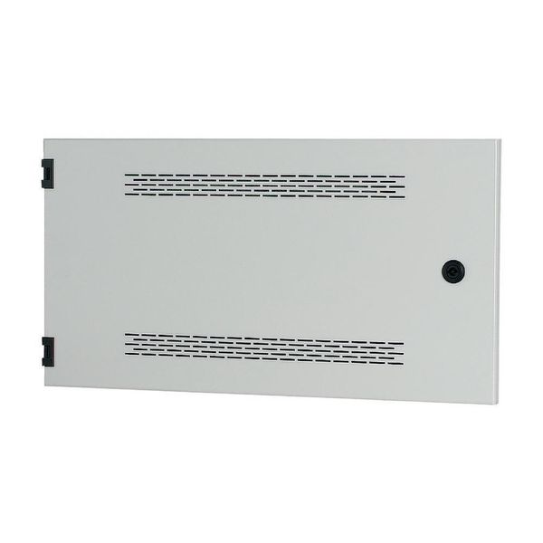 Section wide door, ventilated, HxW=325x600mm, IP31, grey image 5