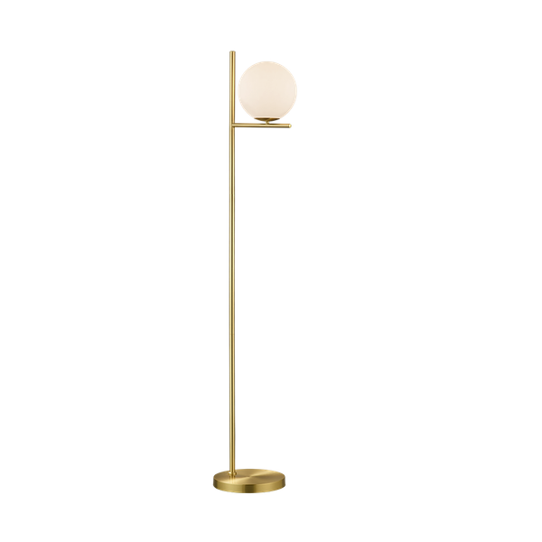 Pure floor lamp E14 matt brass image 1