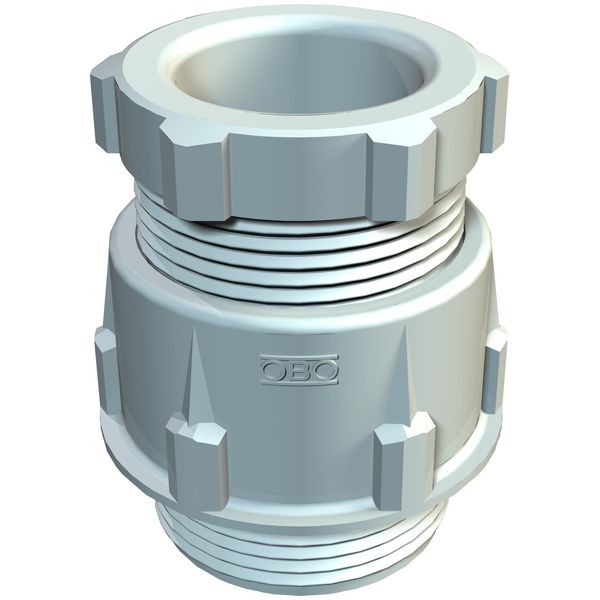 106 PG9  Cable gland, IP65/54, PG9, light gray Polystyrene image 1