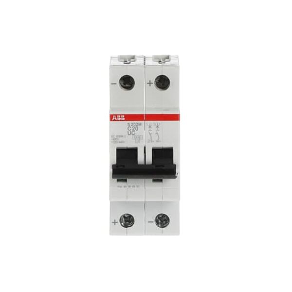 S202M-C20UC Miniature Circuit Breaker - 2P - C - 20 A image 5